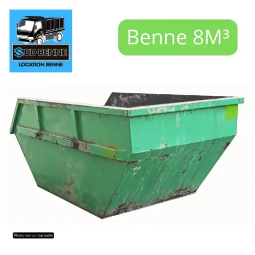 Location benne 8M³