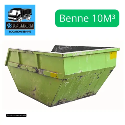 Location benne 10M³